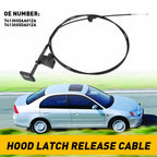 Hood Release Latch Cable with Handle for Honda Civic (2001–2005) 74130-S5D-A01ZA