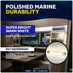 2X LED Boat Courtesy Light for Five Oceans (12V) - FO4872