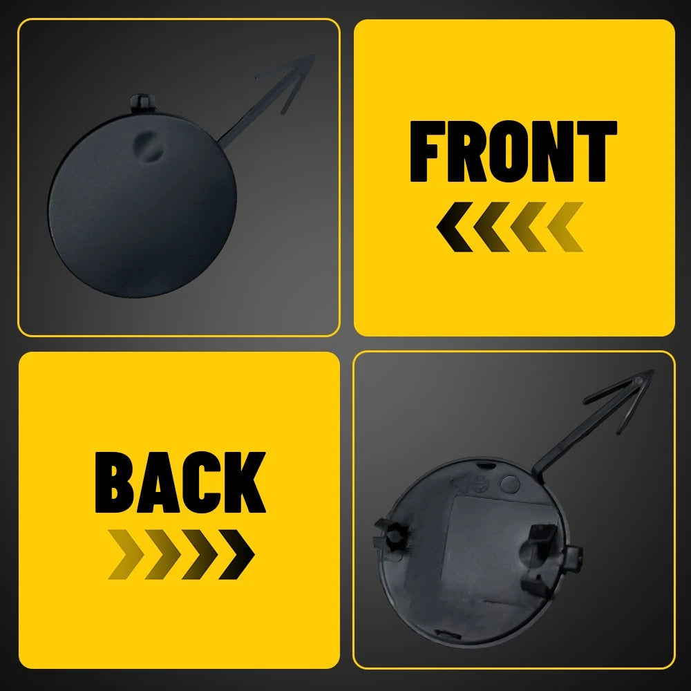 Front Bumper Tow Eye Cover Cap for Ford Explorer (2018–2019)
