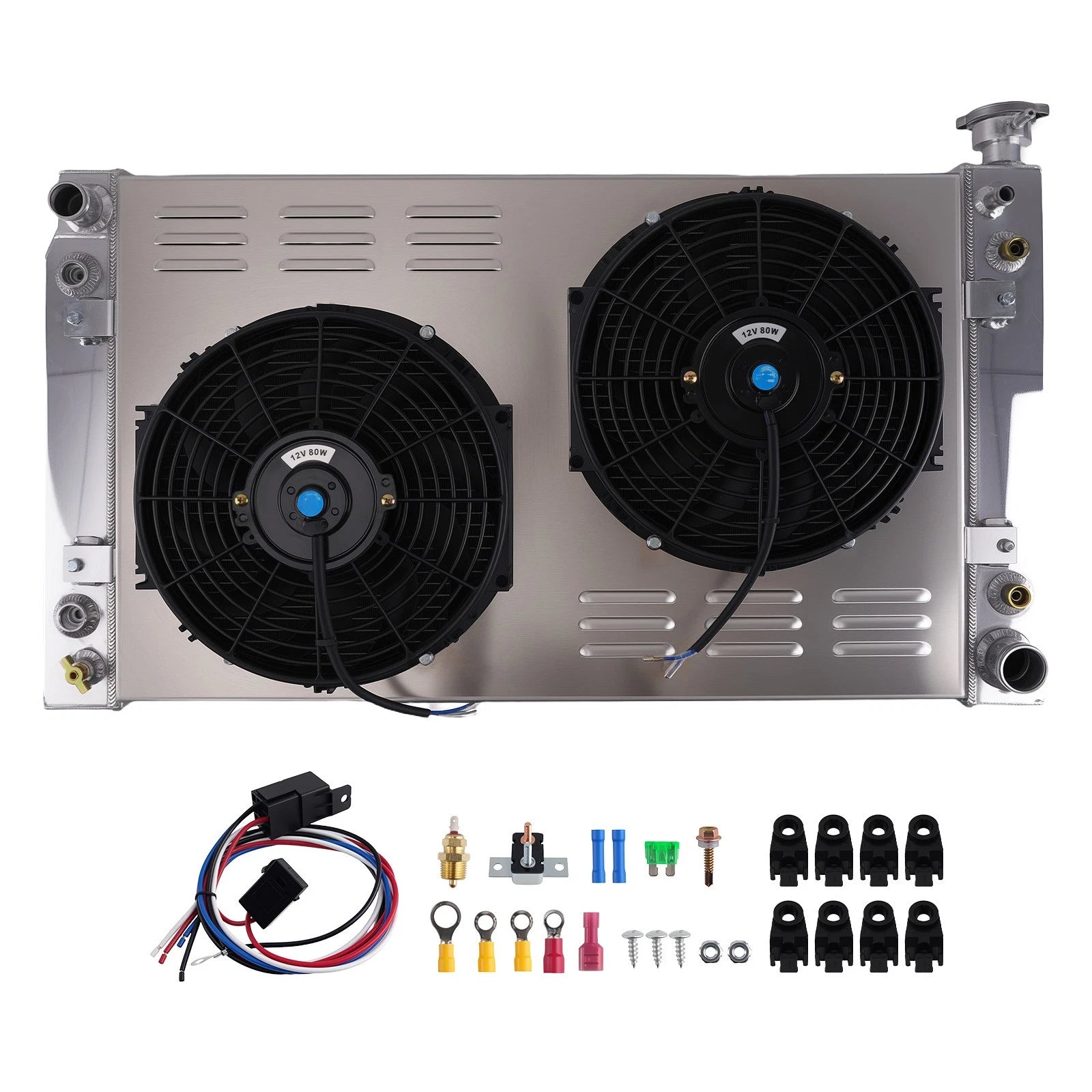 3 Row Radiator Shroud Fan for Chevrolet GMC C3500 K3500 (1988–1994)