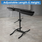 Adjustable Spray Paint Stand for Universal Auto Body Work Repair Tool