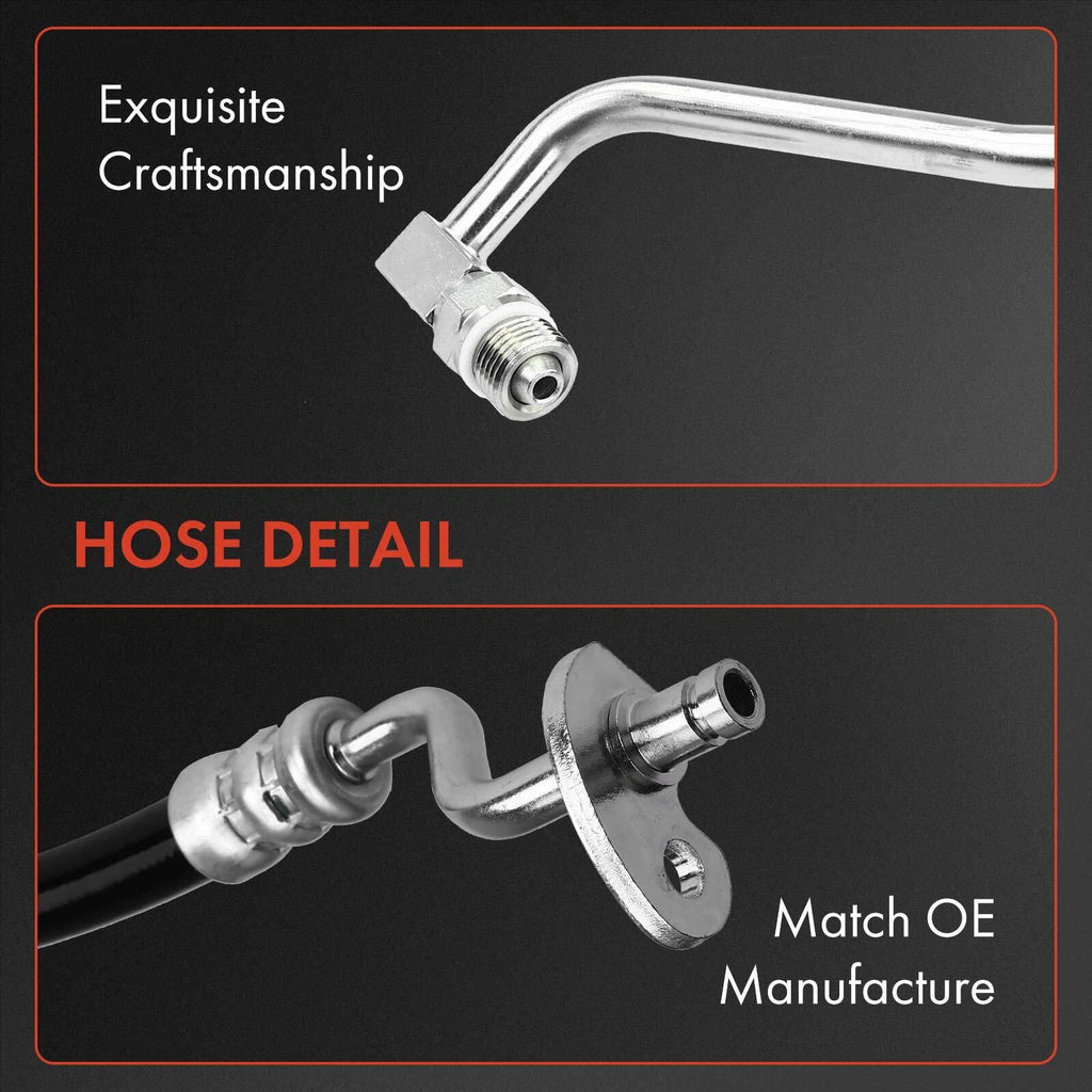 Power Steering Pressure Line Hose Assembly for Ford E-450 Super Duty (2000–2022)