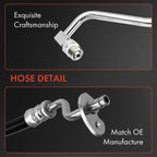 Power Steering Pressure Line Hose Assembly for Ford E-450 Super Duty (2000–2022)