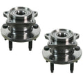 Set of 2 Rear Moog Wheel Bearing Hub Kit for Ford Edge Lincoln MKX (2007–2010)