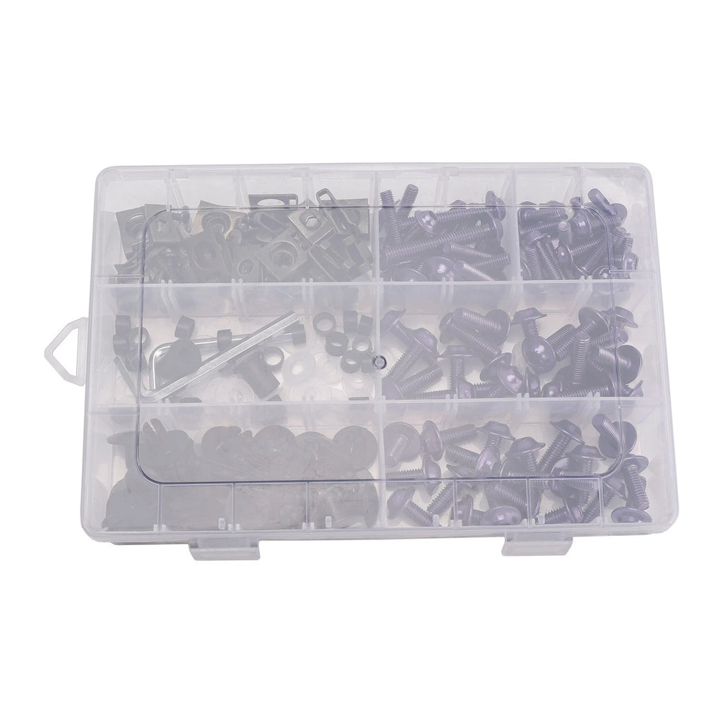 Set of 4 M6 Screws & Clips for