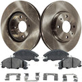Front Brake Disc and Pad Kit for Ford Focus (2008–2011) Ceramic