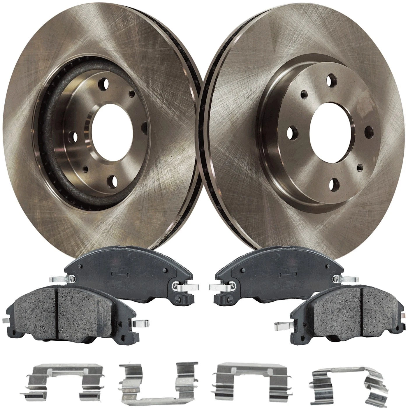 Front Brake Disc and Pad Kit for Ford Focus (2008–2011) Ceramic