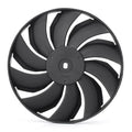 Black Engine Radiator Cooling Fan Blade for Kawasaki Ninja ZX6R ZX10R