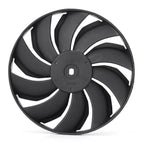 Black Engine Radiator Cooling Fan Blade for Kawasaki Ninja ZX6R ZX10R