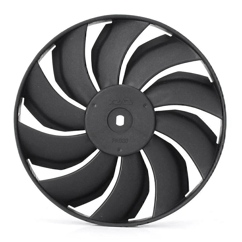 Black Engine Radiator Cooling Fan Blade for Kawasaki Ninja ZX6R ZX10R