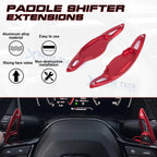 Sporty Red Paddle Shifter Extension for Honda Civic (2022-2025)