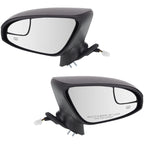 Set of 2 Heated Mirrors for Toyota Venza (2013)