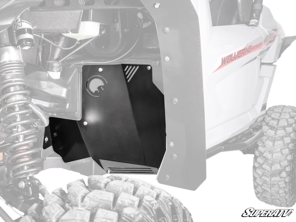 Inner Fender Guards for Yamaha Wolverine RMAX 2 & 4 (2021+) - Black