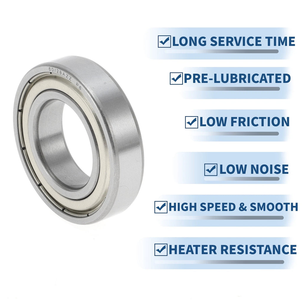 Deep Groove Ball Bearing P6 for Scooter Skateboard Wheel (28x52x12mm)