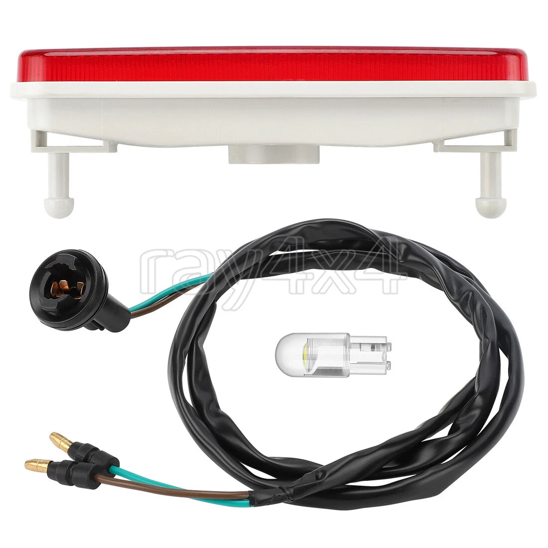 Tail Light Assembly with Socket & Bulb for Honda Recon 250 TRX250TE TRX250TM (2001–2004)