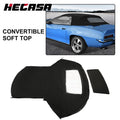 Convertible Soft Top Black Vinyl for Chevy Camaro Pontiac Firebird (1994–2002)