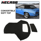 Convertible Soft Top Black Vinyl for Chevy Camaro Pontiac Firebird (1994–2002)