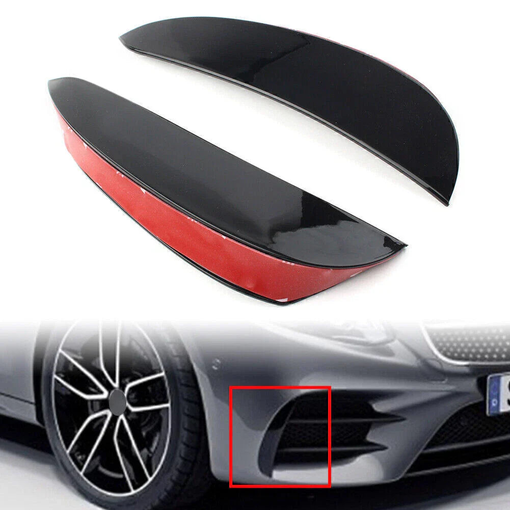 Front Bumper Canards Vent Flaps for Mercedes Benz W213 E-Class (2017-2023)