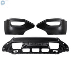 Front Bumper Face Bar for GMC Sierra 1500 (2016-2018) Split Steel