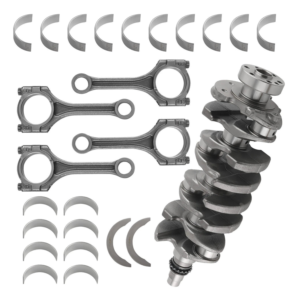 Set of 4 Engine Crankshaft Connecting Rods Bearings for Hyundai Kia 1.6L