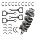 Set of 4 Engine Crankshaft Connecting Rods Bearings for Hyundai Kia 1.6L
