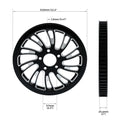 Rear Wheel Belt Pulley Sprocket for Harley Touring Road King Glide (1997–2008)
