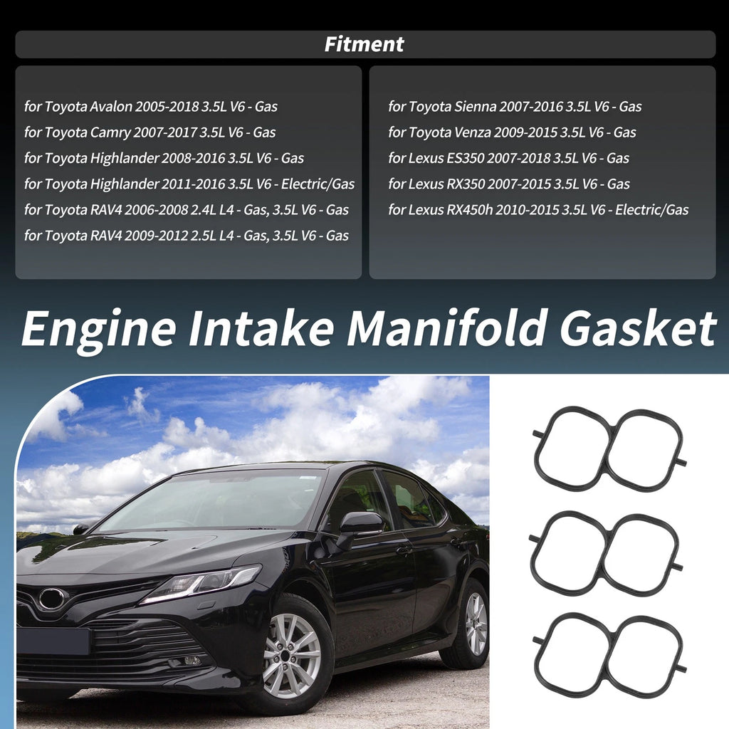 Upper Intake Plenum Gasket for Toyota Camry (2007–2017) 3.5L V6 No. 17176-0P020