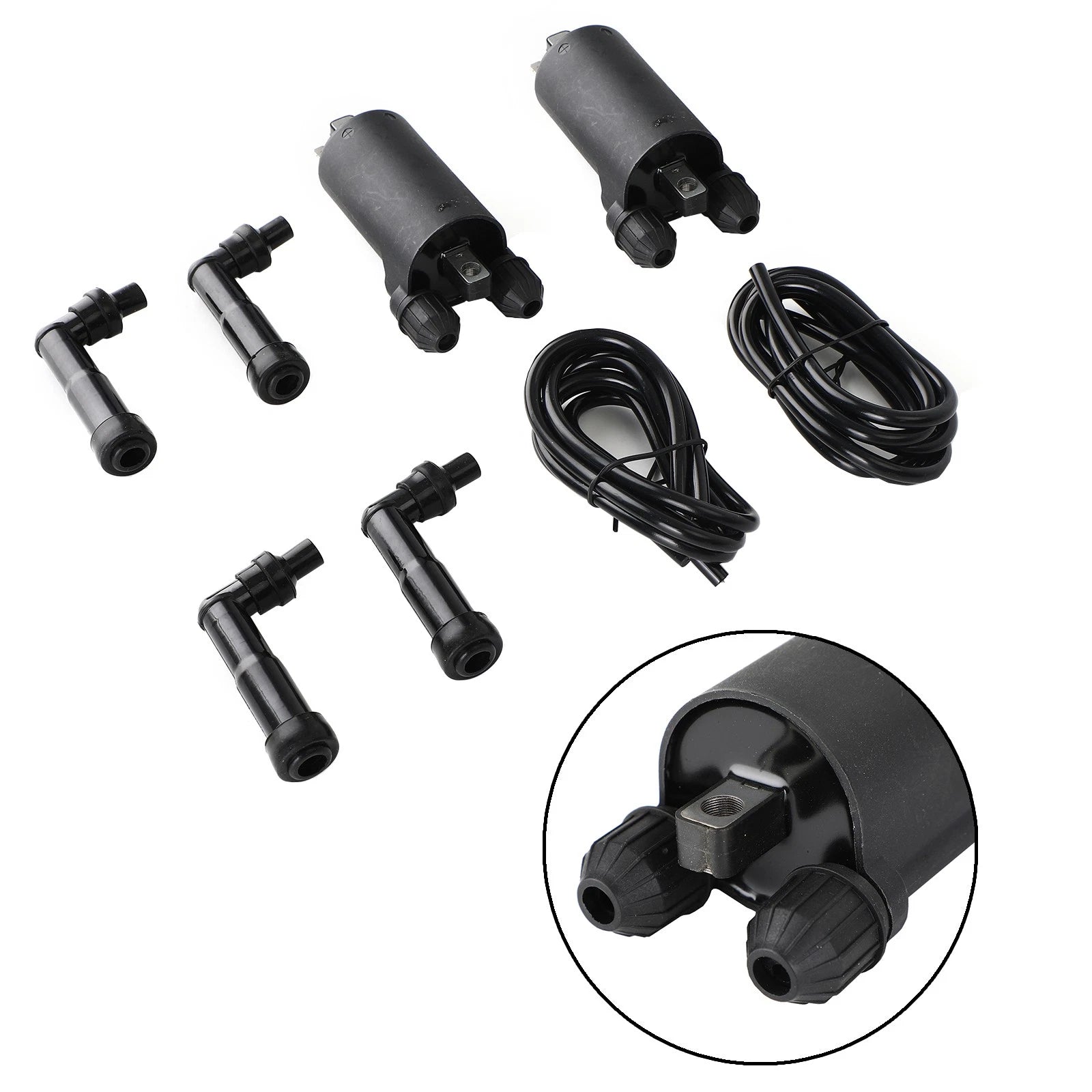 Ignition Coils Caps and Wire for Honda CB650 CB650C CB650SC GL1100 GL1200 (1979–1983)