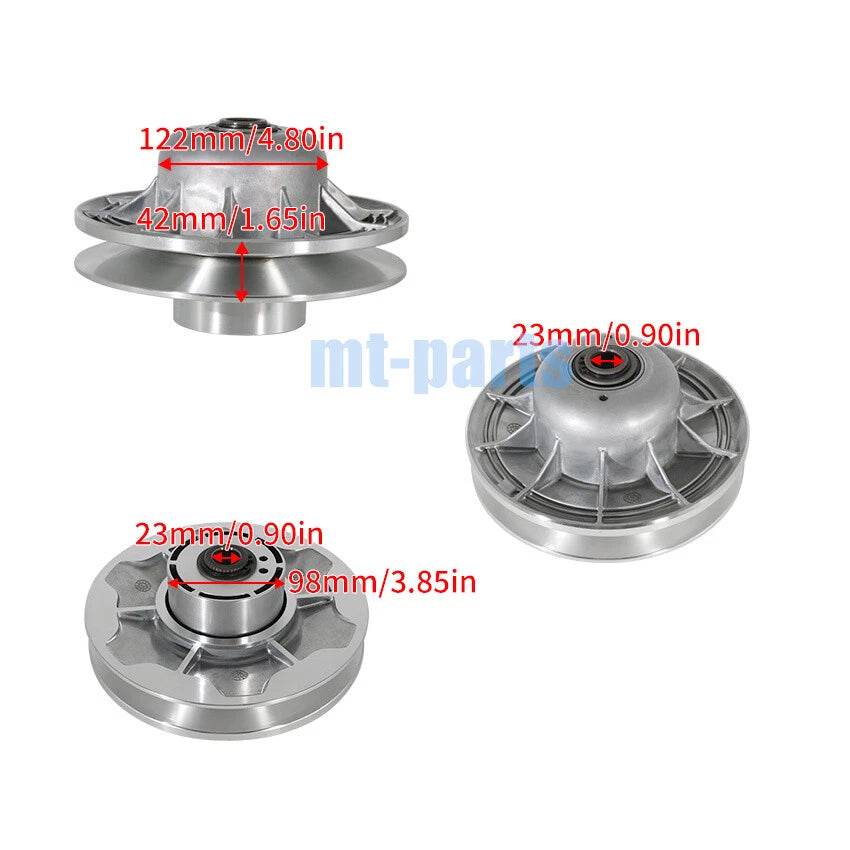 Secondary Driven Clutch for Polaris Sportsman 500 6x6 (2000–2008) / Scrambler 400 (1998–2000)