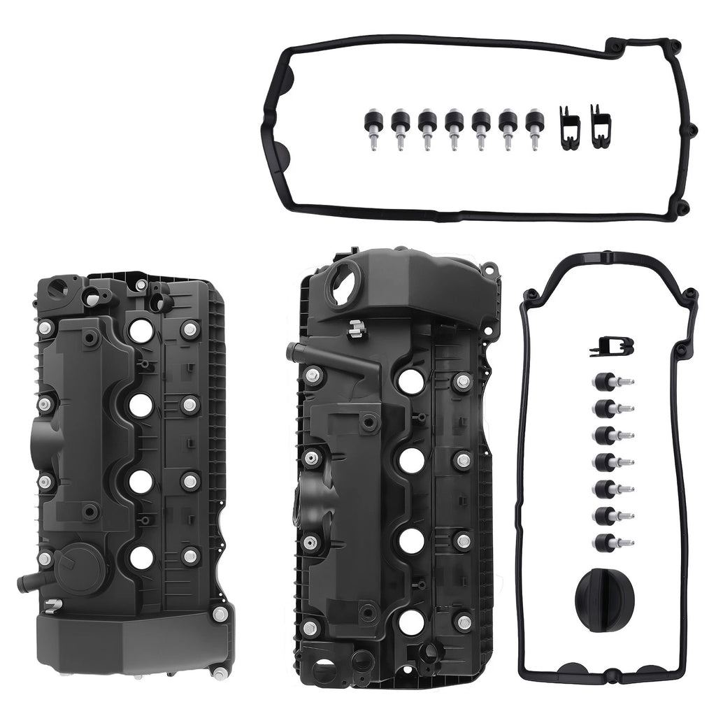 Camshaft Cover Kit LH & RH for BMW 545i 550i 645Ci 650i 745i 745Li 750i X5 (2004–2010)
