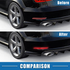 Set of 2 Rear Bumper Reflector Lights for Mercedes Benz (1668200074)