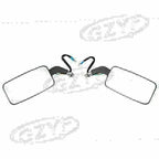 8mm/10mm Moto Left & Right Rear View Mirrors with LED Signal Light