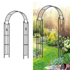 Garden Archway Trellis for Yard Decor and Patio Structure (89.5in)