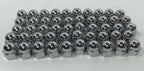 Chrome Acorn Nut Covers Full Set for Flathead Ford V8 (1932–1953)