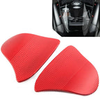 Rearview Mirror Block Off Base Plates Mount Cover for YAMAHA YZF-R1 20-24 Red