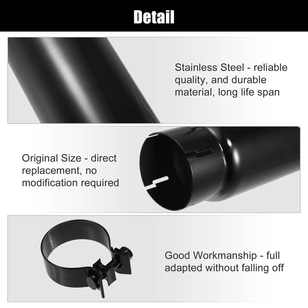 Set of 1 Exhaust Tip for Toyota Tacoma (2005–2022) PT932-35180-02