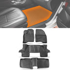 Set of 2 Front & Rear Floor Mats for Ford Explorer (2017–2019)