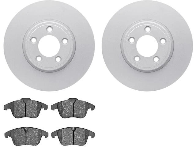 Front Brake Pad and Rotor Kit for Jaguar S Type (2006–2008) RQ983RD