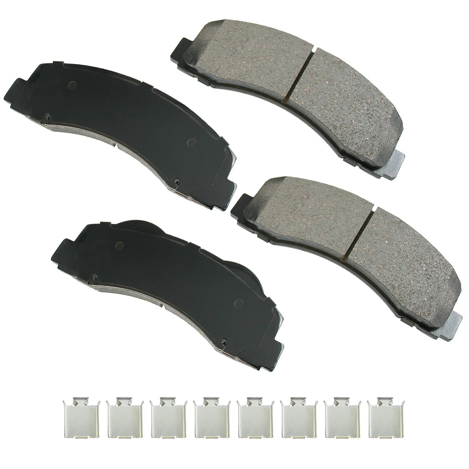 Front Brake Kit 350mm Disc Rotors Akebono Ceramic Pads for Ford F-150 (2015–2023)