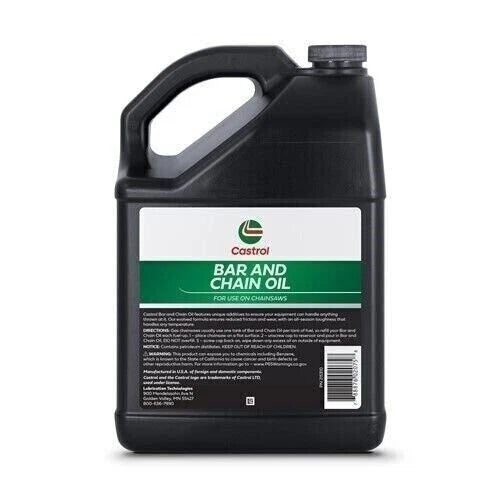 1 Gallon Castrol 215310 Bar and Chain Oil for Chainsaws (All Season)