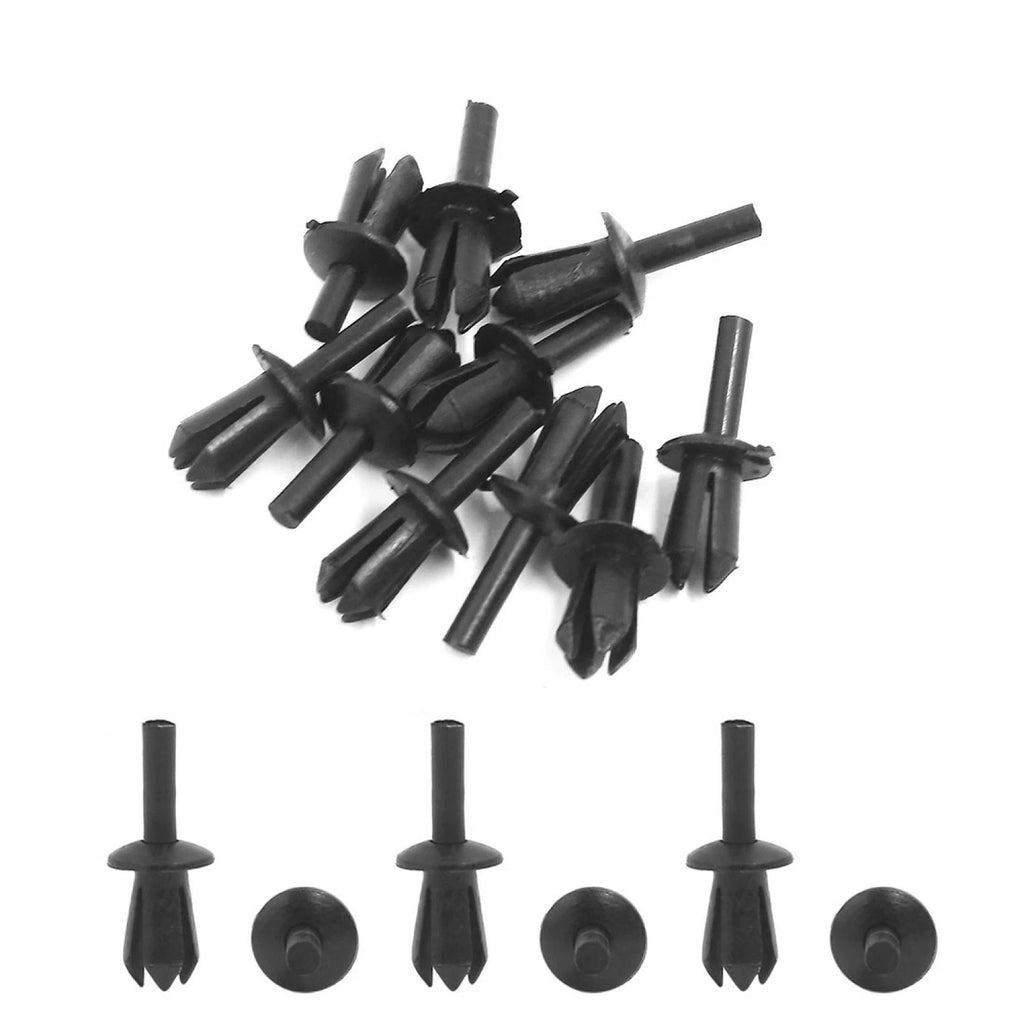 10pcs 5mm Rivet Engine Lining Trim Fastener Clips for BMW 