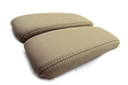 Center Console Lid Armrest Cover for Audi A8 (2004–2010) Beige PVC Leather