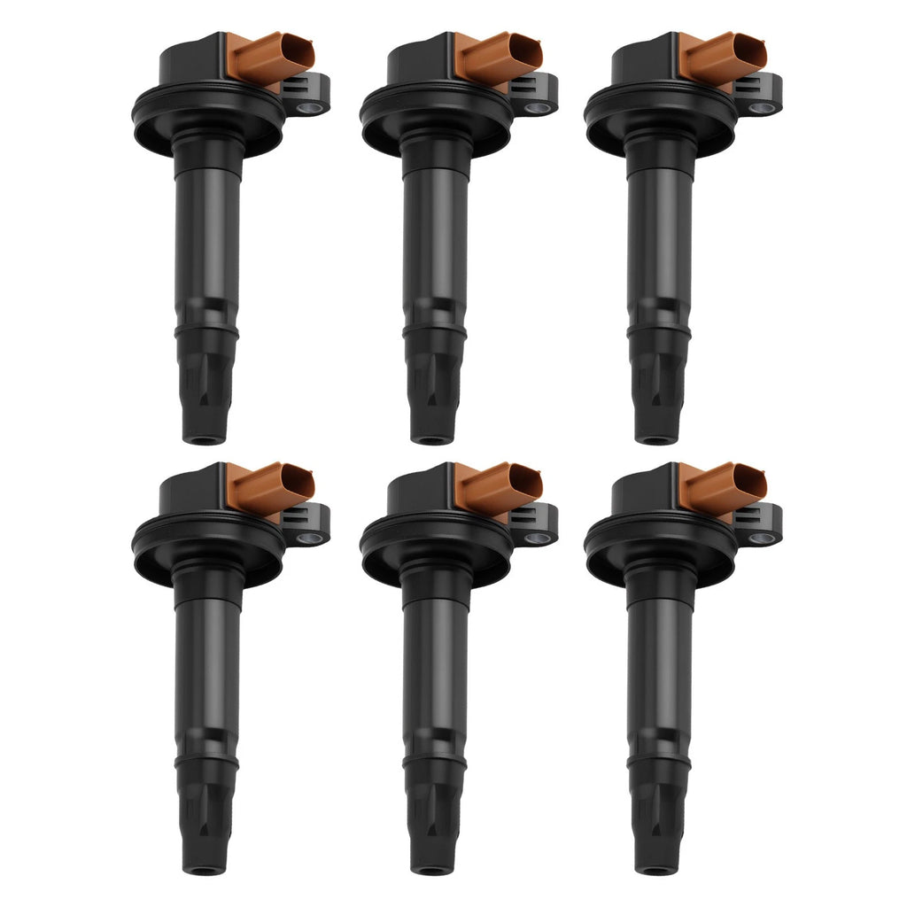Set of 6 Ignition Coils for Ford Police Interceptor/Explorer 3.5L (2013–2017) DG549