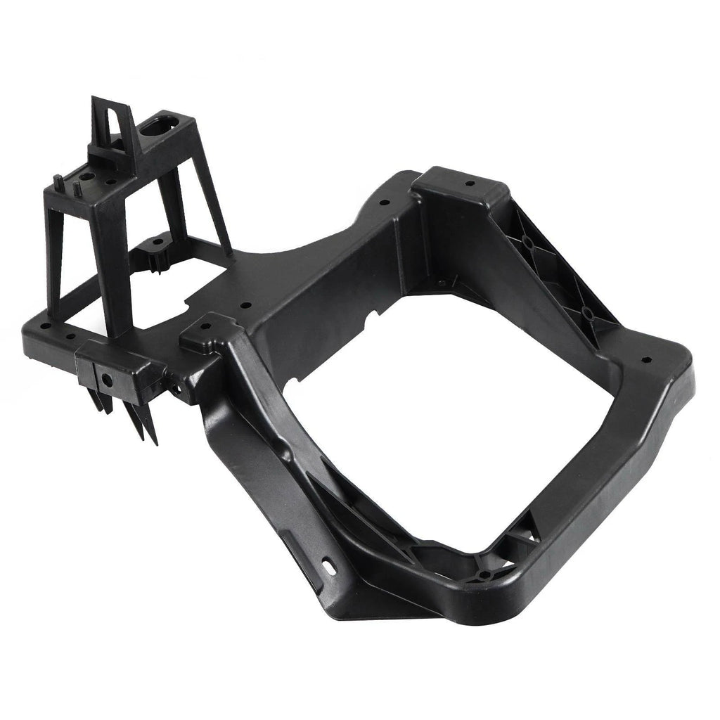 2X Headlight Bracket Set for Jeep Cherokee (2014–2018) Black Plastic
