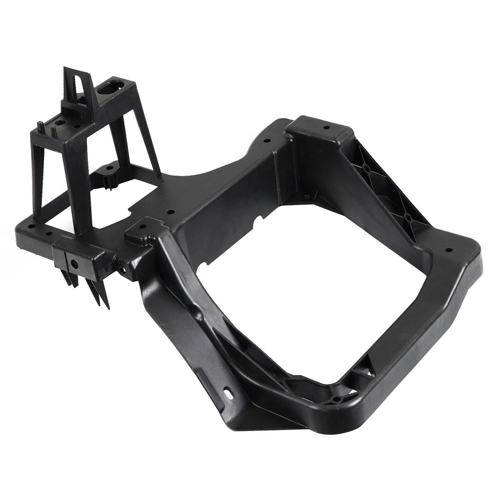 2X Headlight Bracket Set for Jeep Cherokee (2014–2018) Black Plastic