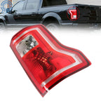 Halogen Tail Light Left Side for Ford F-150 (2015–2017) - Red Lens