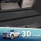 Flat Face Cargo Liner Rear Trunk Mat for Mercedes Benz GLS (2013–2019) TPE