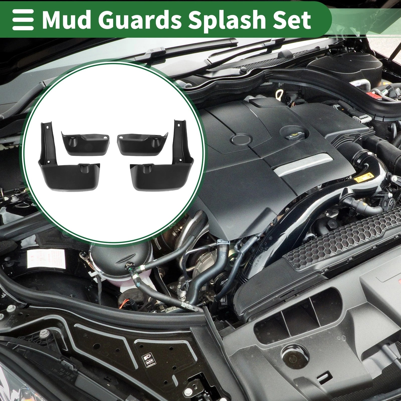 Mud Flaps Splash Guards for Honda Fit Shuttle (RUS) (2011–2014)