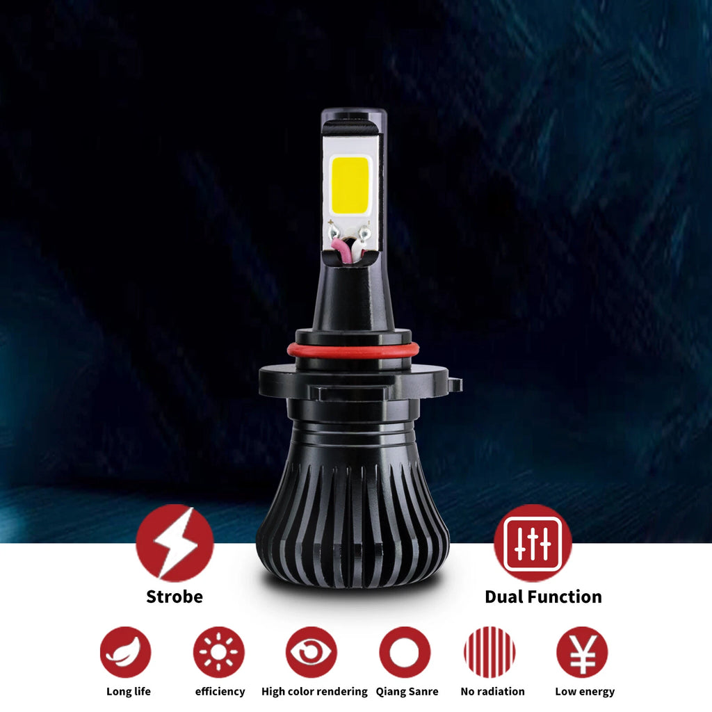 Strobe Flash 3500K Yellow LED Fog Light Bulbs for Honda Civic (2006-2019)