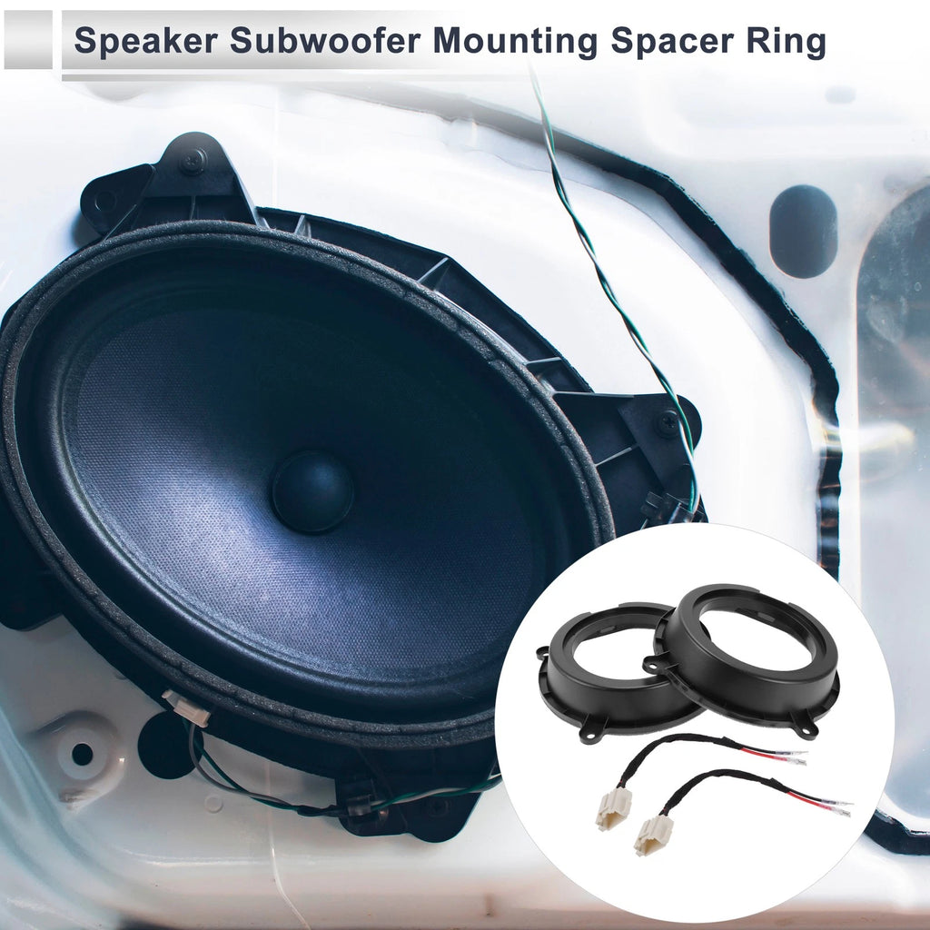 Set of 2 Speaker Spacer Rings for Mazda 8" to 6.5"